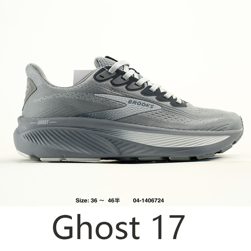 Foreign Trade Cross-Border Brooks Ghost 17 Mesh Comfortable Breathable Jogging Casual Daily Running Shoes for Men and Women Foreign Trade Cross-Border Brooks Ghost 17 Mesh Comfortable Breathable Jogging Casual Daily Running Shoes for Men and Women