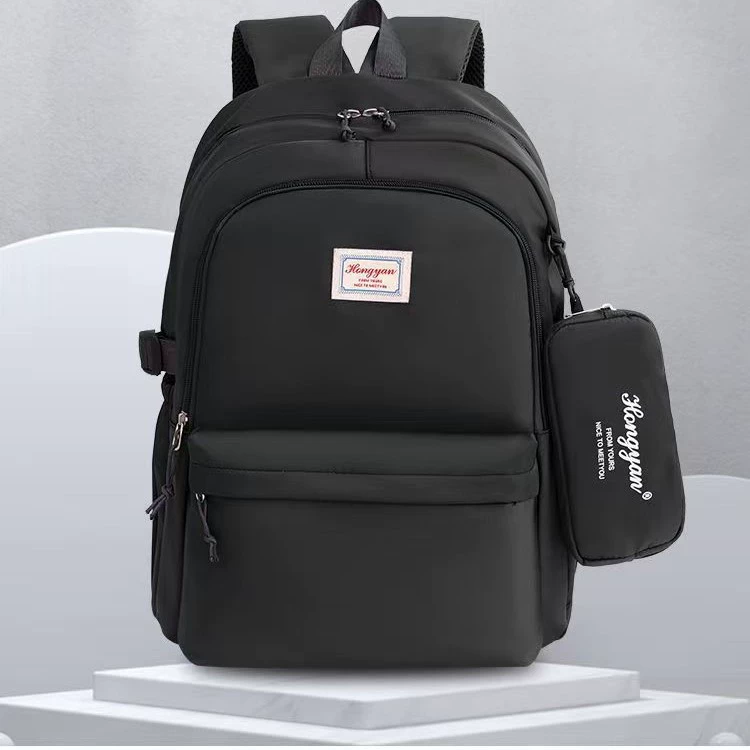 School bag, capacious backpack for leisure, oxford cloth, simple and elegant design
