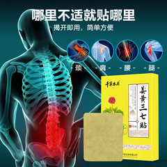 Hot compress body care TV same model muscle and joint heating lumbar spine knee turmeric notoginseng patch