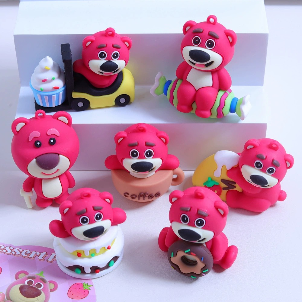 Dessert doll PVC, cream phone case, pendant, material, new collection, handmade