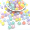 Acrylic matte beads, bracelet, accessory, flowered, wholesale