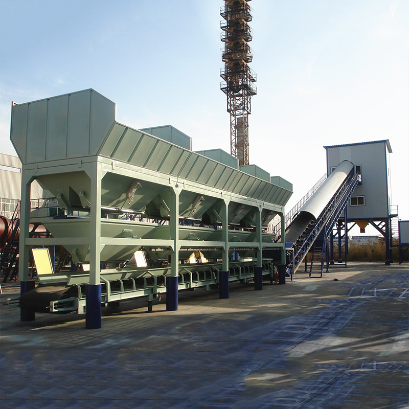 60m3/h混凝土搅拌站 HZS60混凝土拌合站 修路工程混凝土搅拌站