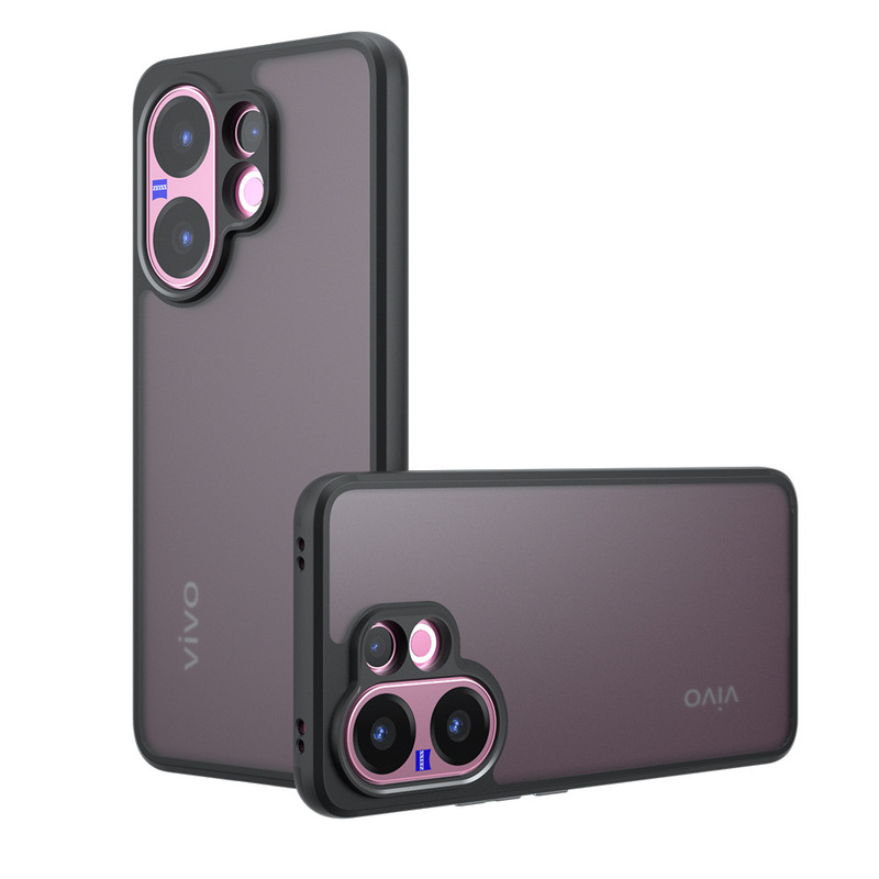 适用VIVOV60手机壳肤感磨砂S30商务国外气囊防摔奇甲X200FE手机壳|undefined