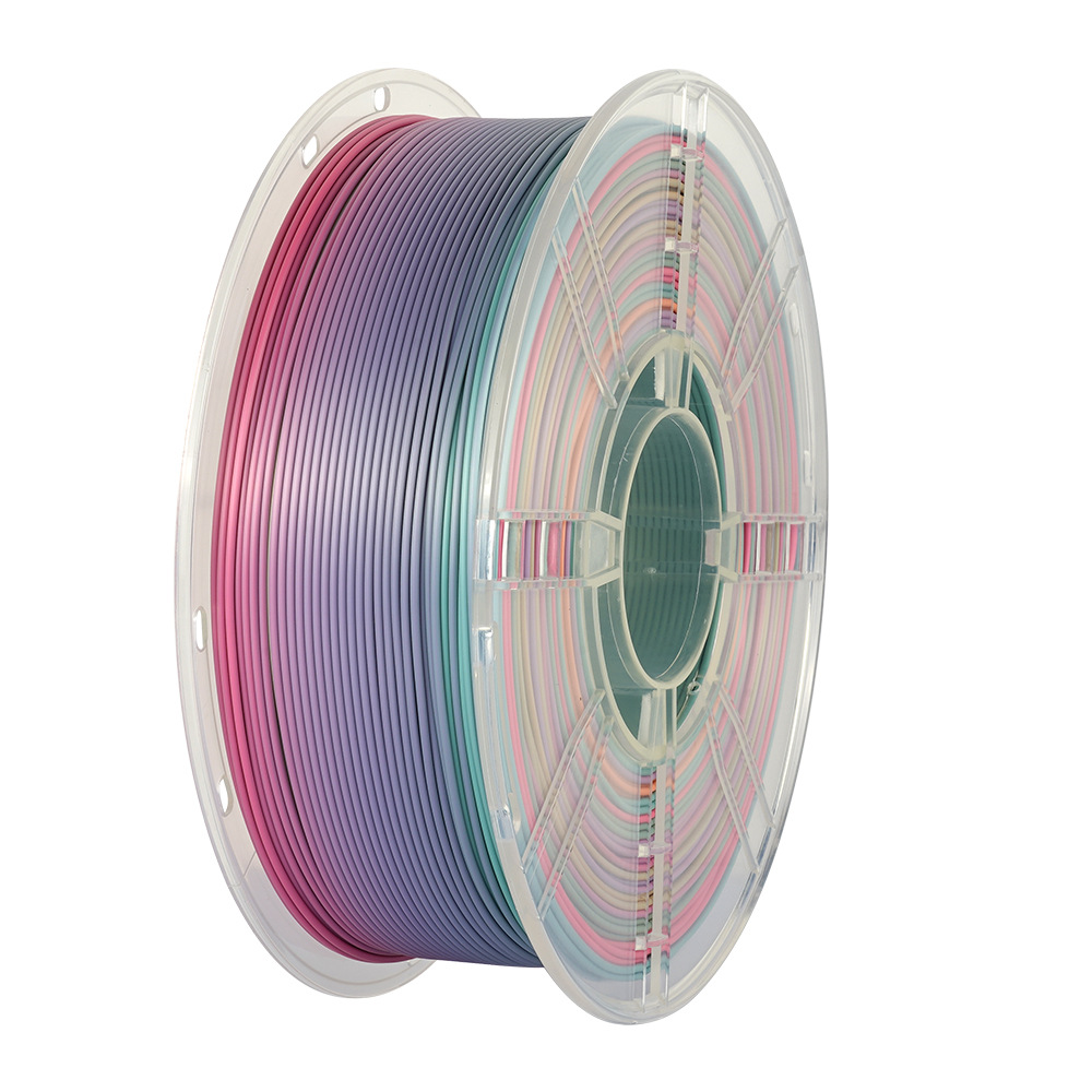HC258 실크 레인보우 캔디 컬러 PLA
