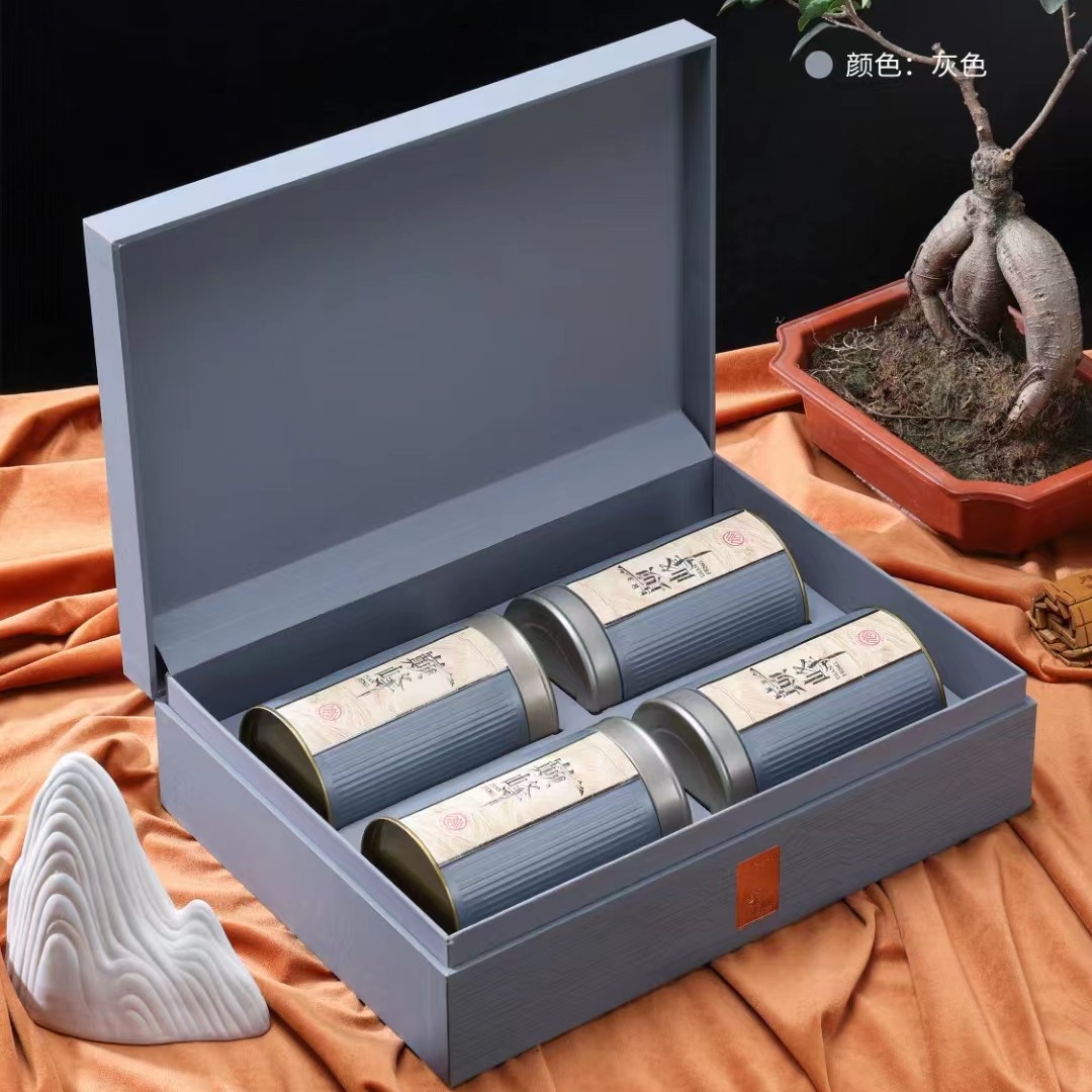 巅峰茶叶礼盒空盒红茶绿茶普洱茶英红九号福鼎白茶安吉白茶毛尖