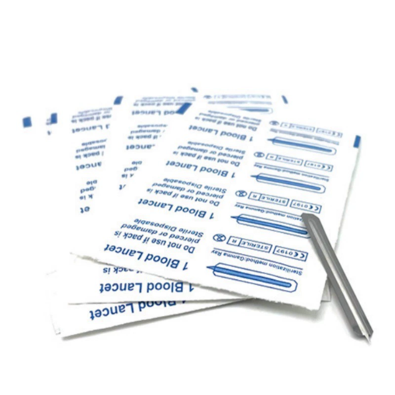 Одноразовая игла для забора крови, малоболезненная игла для прокола кожи, игла для забора крови с помощью пальца, периферическое медицинское устройство