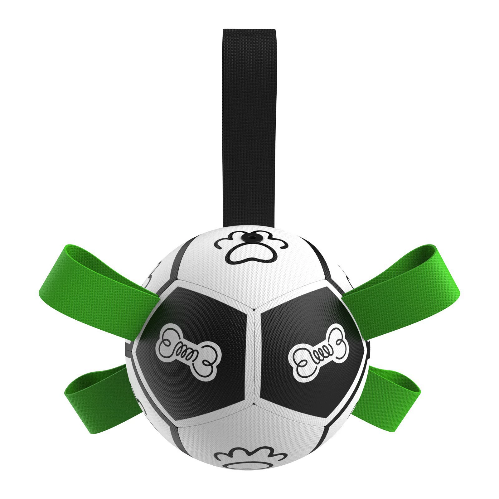 Interactive Inflatable Dog Soccer Toy, Travel-Friendly, Sound-Making, 15 & 19 cm Options