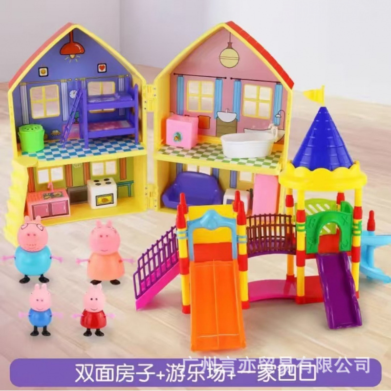 子豚人形セット ままごとおもちゃ 子供用 6人家族 パートナー子豚ままごと|undefined
