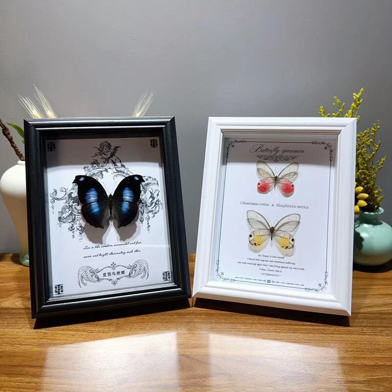 Stereo Hollow Glass Photo Frame DIY Butterfly Specimen Dried Flower Photo Frame Set Table Solid Wooden Photo Frame 6 Inch Mounted Picture Frame Stereo Hollow Glass Photo Frame DIY Butterfly Specimen Dried Flower Photo Frame Set Table Solid Wooden Photo Frame 6 Inch Mounted Picture Frame