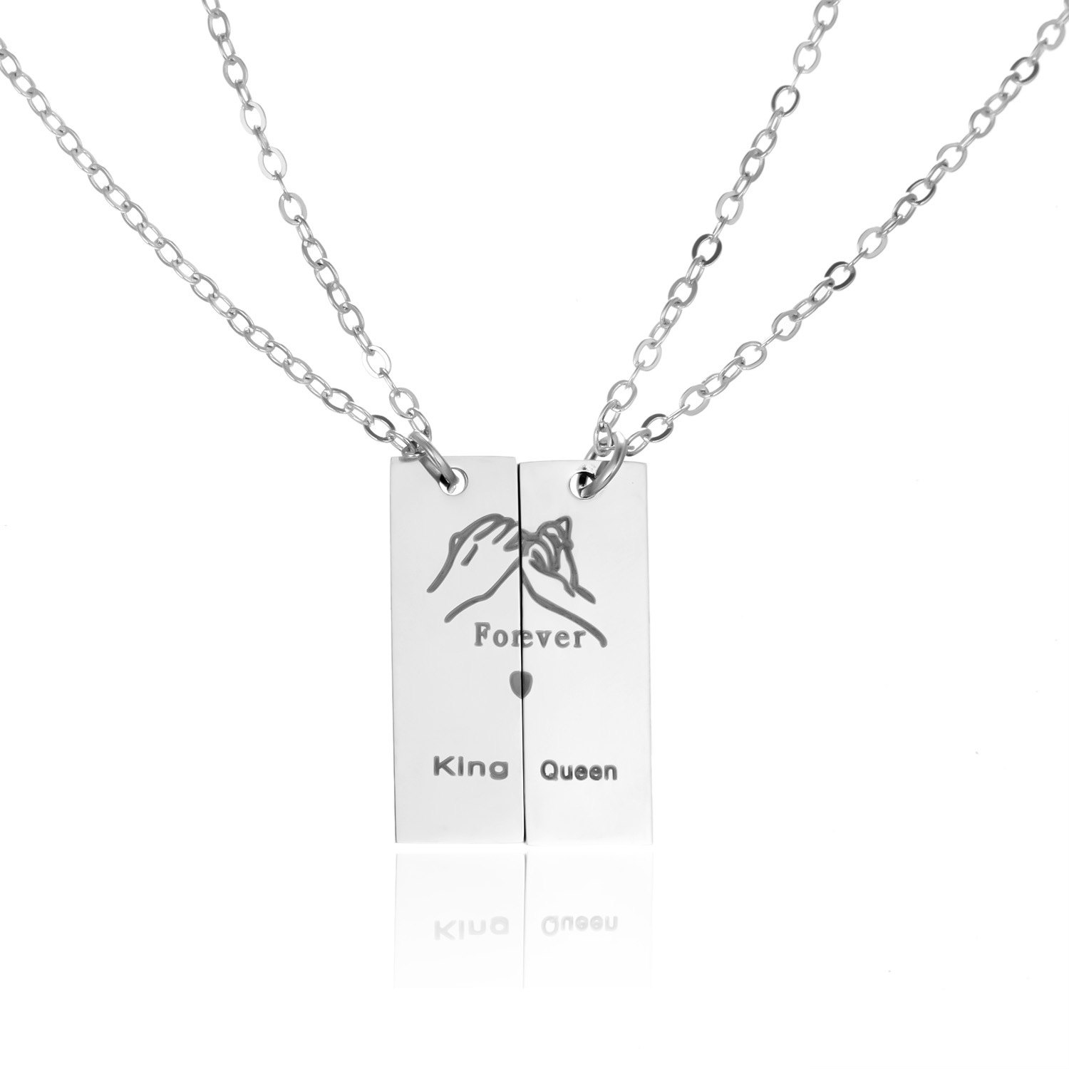 Basic Classic Style Geometric Stainless Steel Pendant Necklace display picture 2