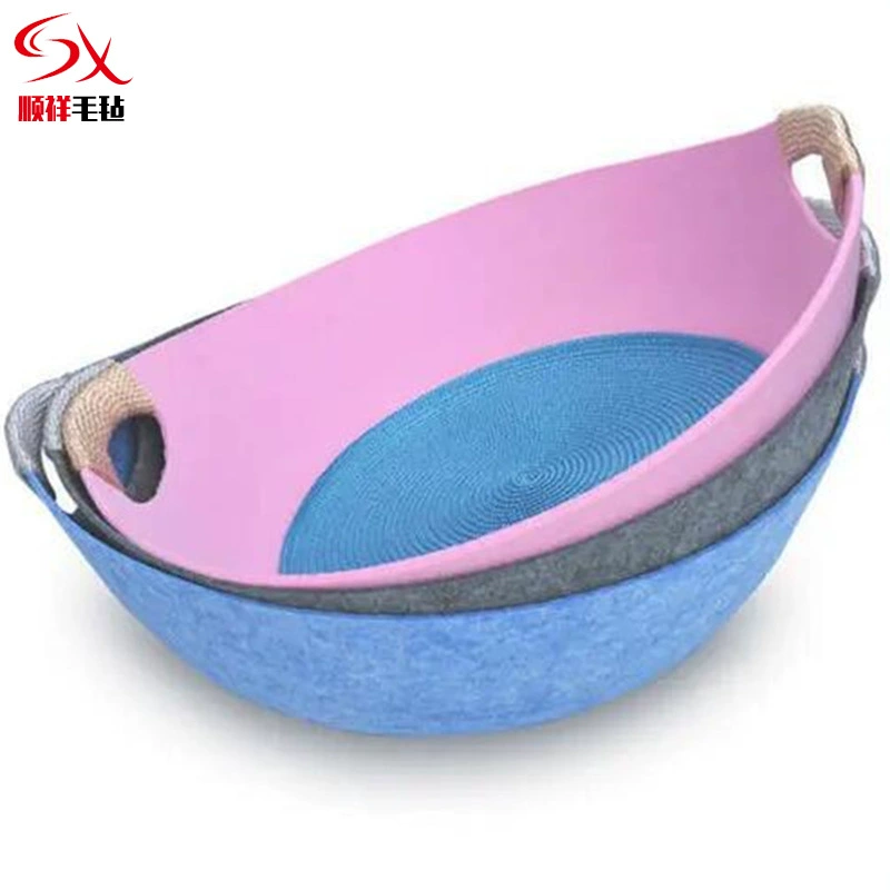 Оптовая продажа фабрики Войлок кошка гнездо творческий легкая чистка кошка гнездо четыре сезона доступны Войлок животное гнездо поставки