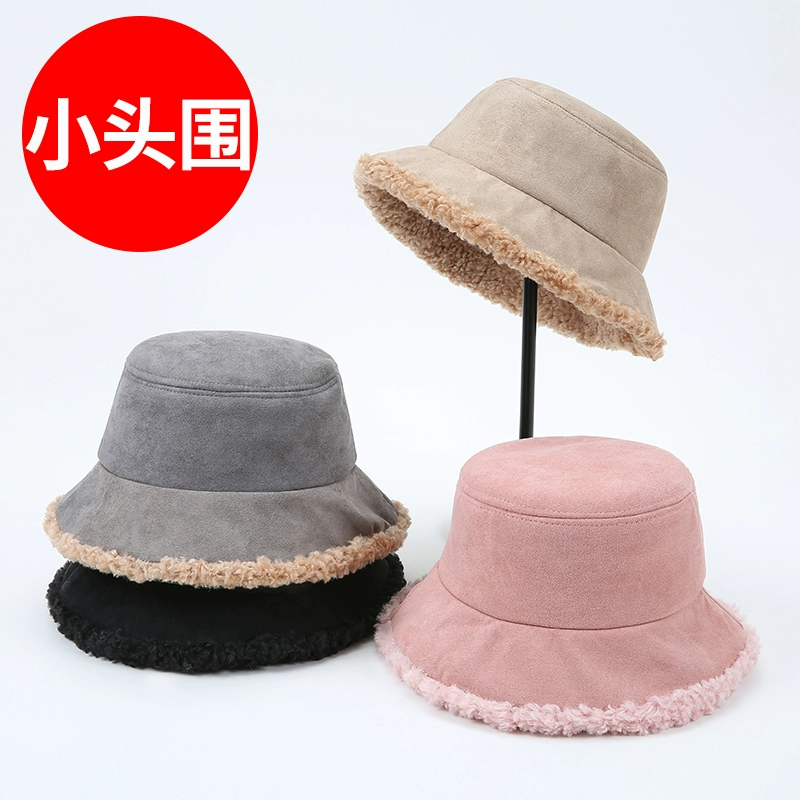 Маленькая голова Рыбацкая шапка женская осень-зима шапка маленькая шапка xs маленький размер s маленькая голова иностранная женщина зимняя новая тазовая шапка