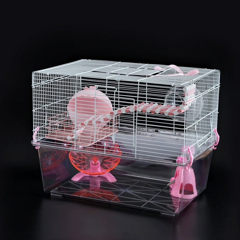 Производители оптовых питомцев бур хомяк клетки София 52 хомяк базовый клетка полностью прозрачный золотой медведь базовый клетка