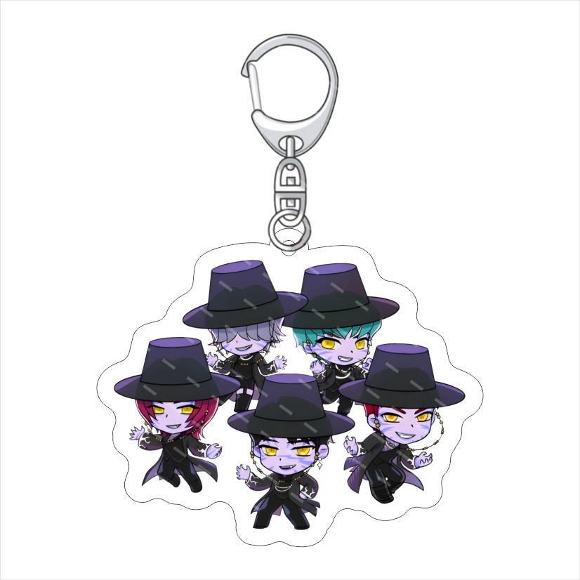 K-POP: Caza Brujas Colgante acrílico KPop Demon Hunters Keychain acrílico