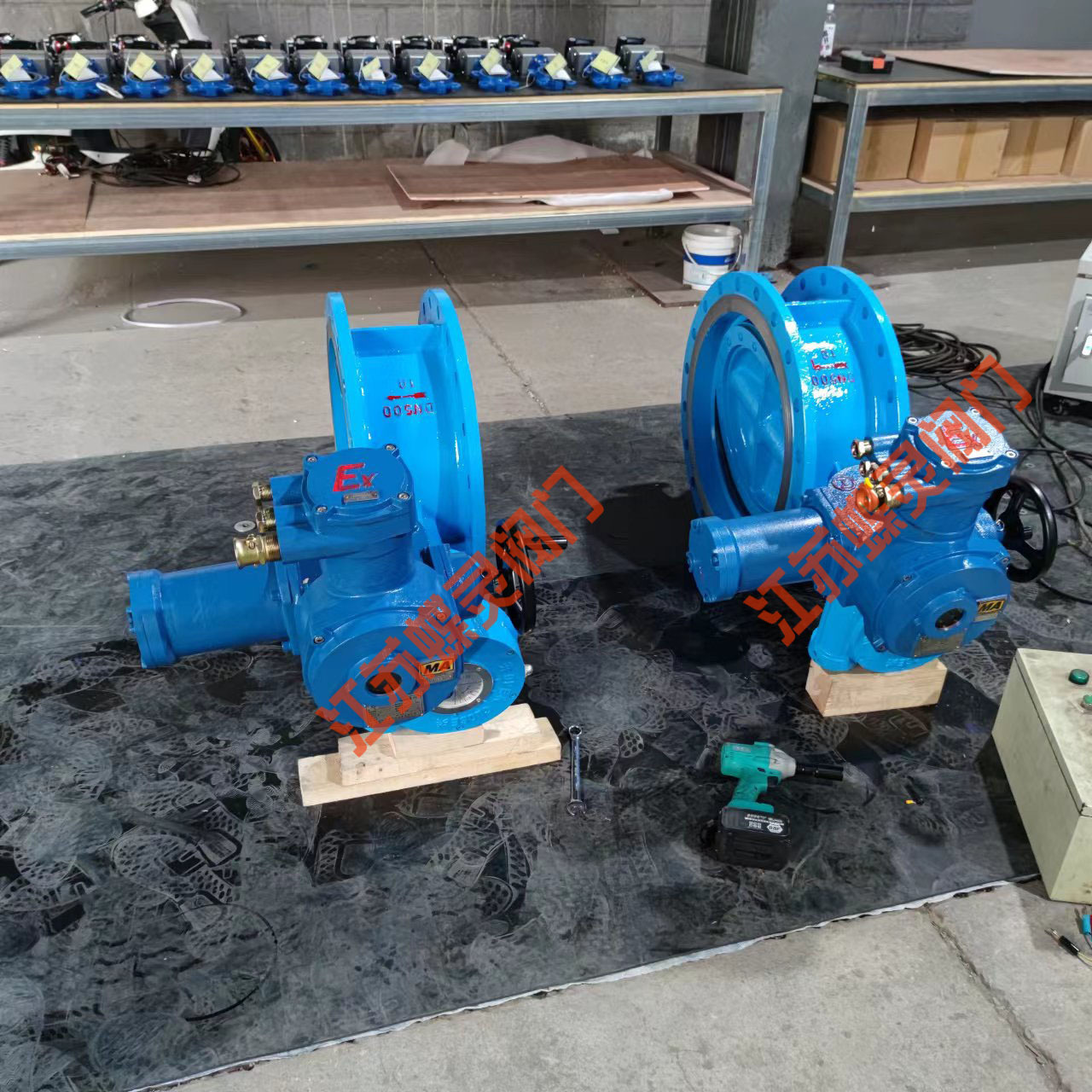 瓦斯专用阀 MKWSD943H-10/16C DN800硬密封煤矿防爆蝶阀