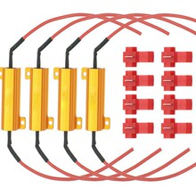 RX24新能源汽车预充放电大功率金黄色限流黄金铝壳电阻