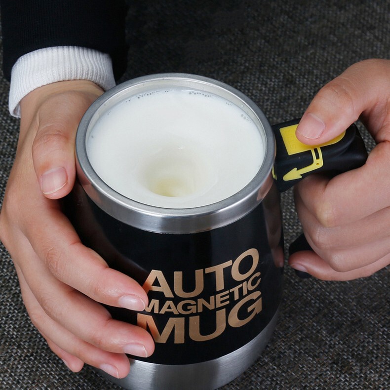 New USB Charging Magnetic Cup, Fully Automatic Milk Powder Mixing Cup, Lazy Magnetic Coffee Cup, Gift Mug