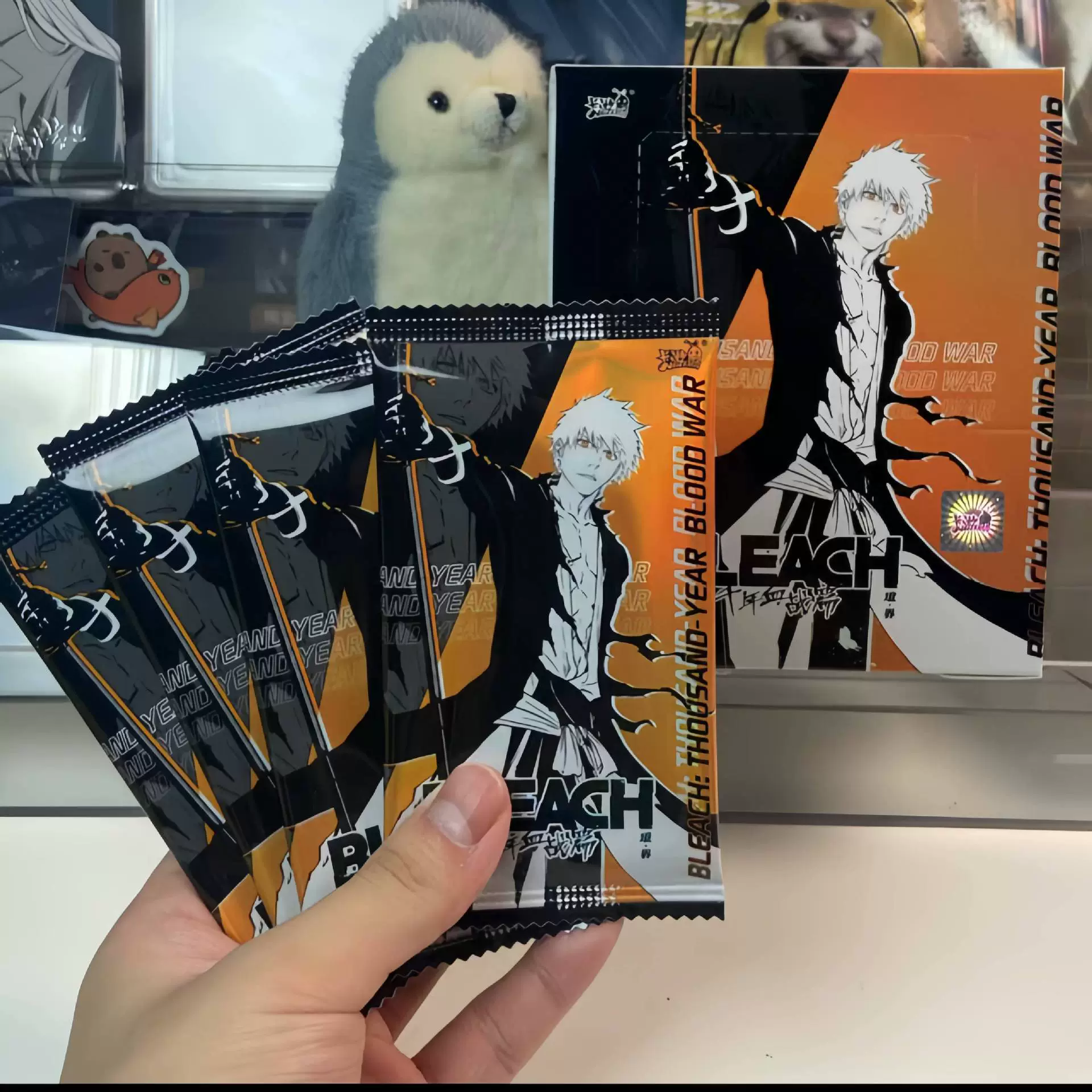 Ка Ю Смерть Блич Вокруг Слепая Коробка Коллекция Карты Полная коробка Вокруг Кровавого Войны Тысячелетия Стихи Судьбы