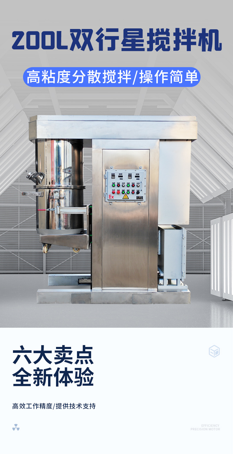 Миксер двухпланетарный Other 200L