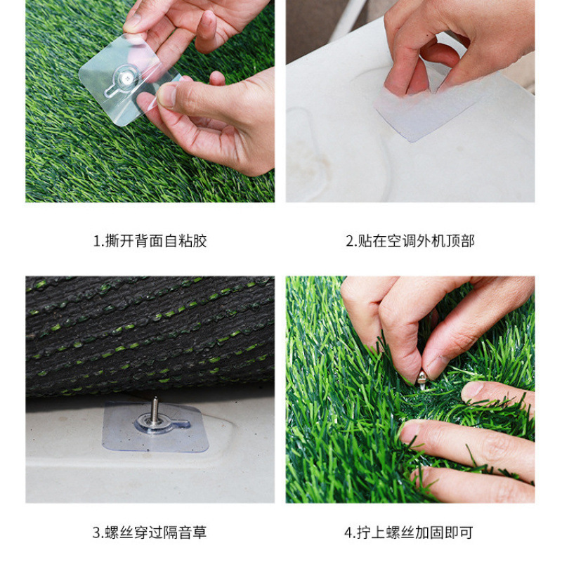 Aire acondicionado cubierta protectora de la unidad exterior a prueba de lluvia, protección solar, esterilla a prueba de agua, aislamiento acústico de la unidad exterior a prueba de goteo de sombrilla, protector de lluvia