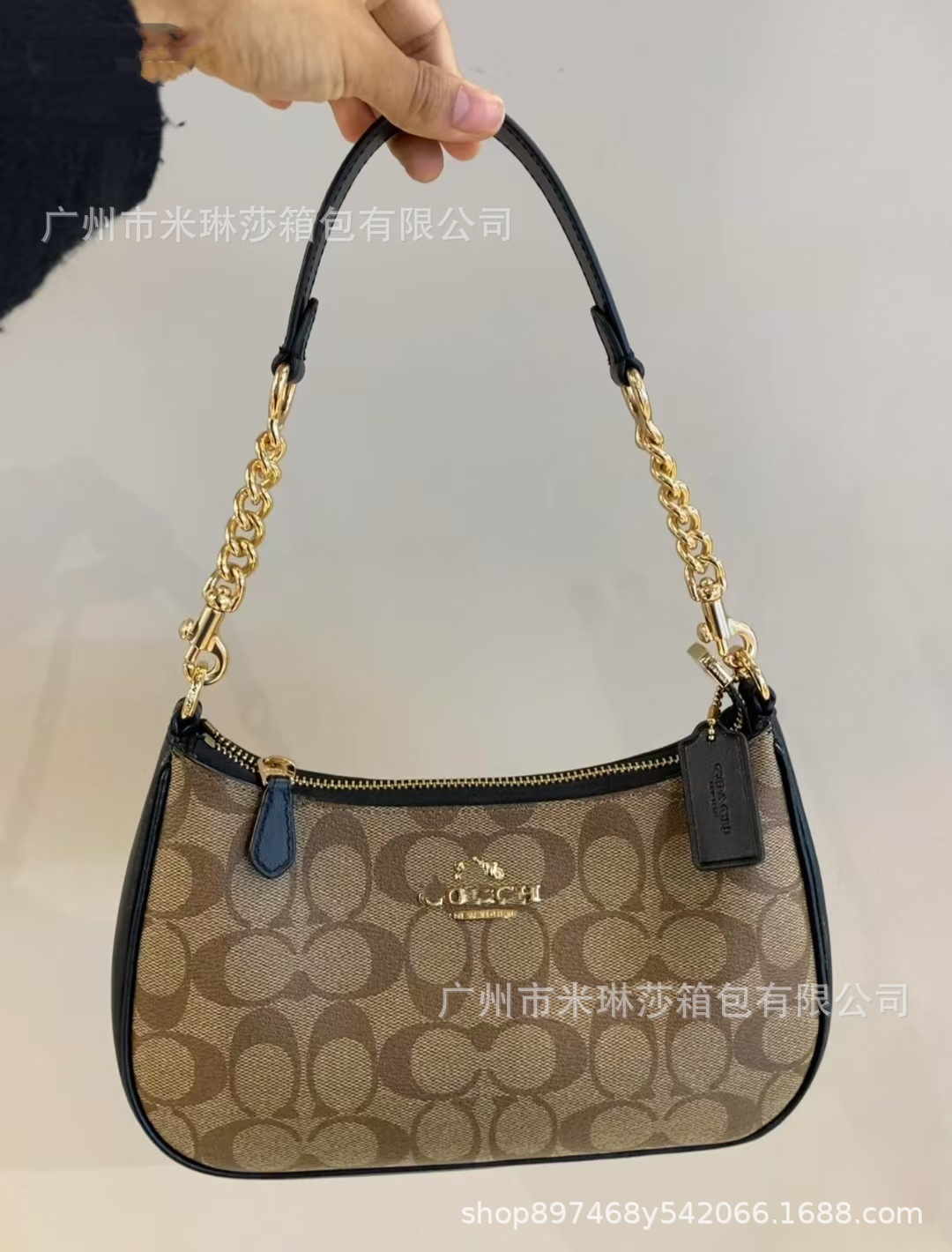 Versión alta de Kome C casa Teri25 bolso de cuero para mujeres brazales de moda versátil bolso de mahjong de flores viejas bolsas de hombro