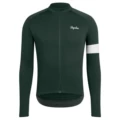 Dark green fleece-lined