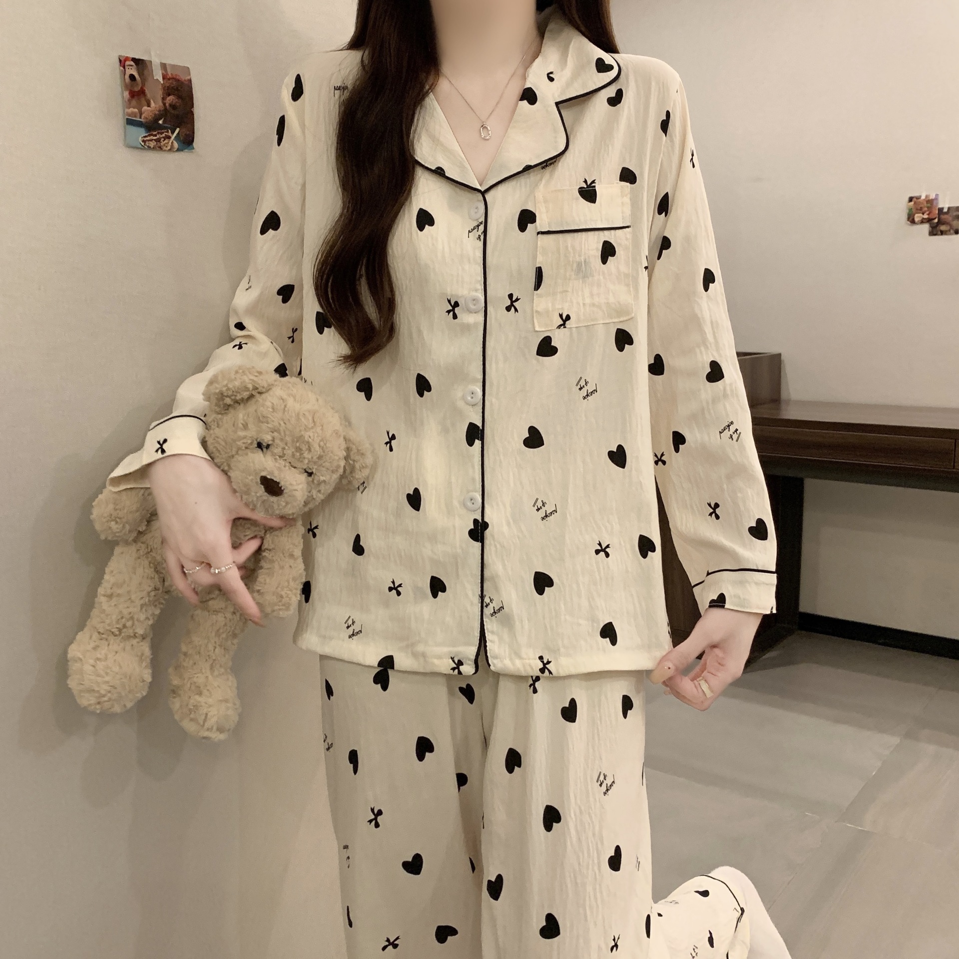 이중 길이: 242#편지 스페이드 하트