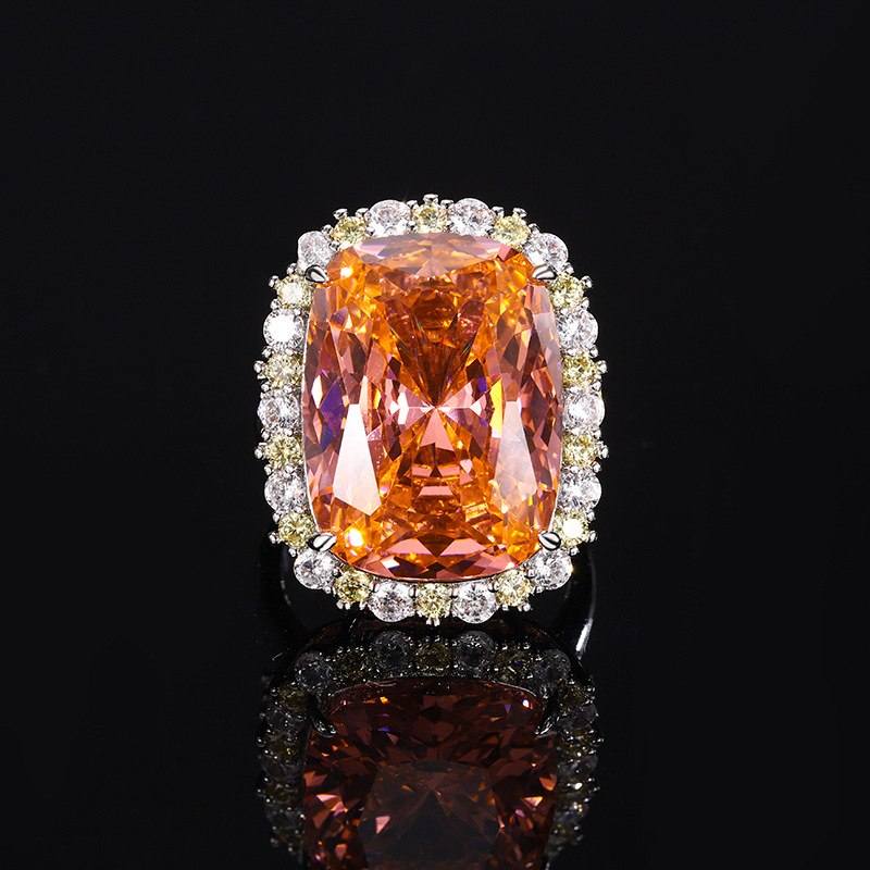 2024 nuevo estilo Zhuang Shengsheng joyería fondo de cobre chapado en oro simulación nido de pájaro corte color tesoro temperamento traje femenino 15*20