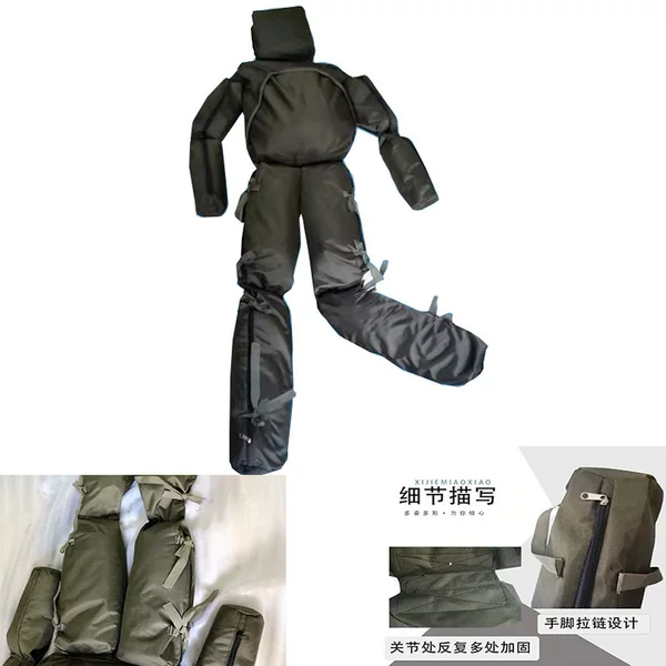 Water Floating Simulation Rescue Training Dummy Fire Drill Waterproof Sandbag Doll