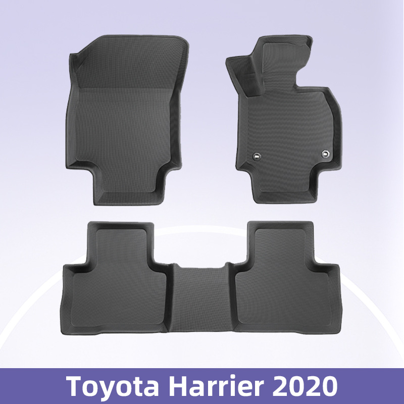 Es adecuado para TOYOTA Harrier 2020 3D todo el tiempo material XPE almohadilla de pie para automóviles almohadilla de suelo