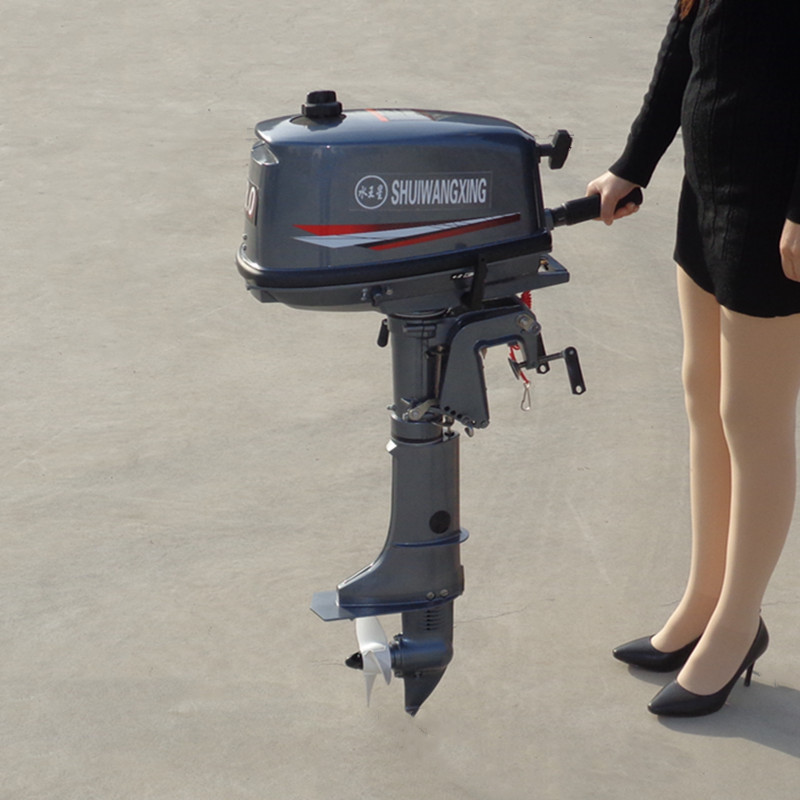 船用推进器汽油2冲程大马力船挂机挂桨机螺旋桨水冷舷尾机厂家