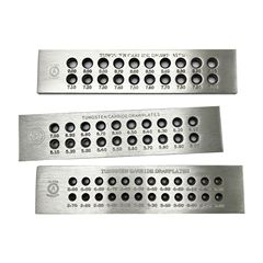 BY Eagle A Circular Four-Sided Wire Drawing Plate, Gold and Silver Jewelry Wire Drawing Plate, Double Row 500# 700# 900# Wire Plate