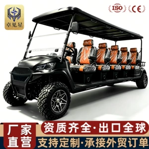 Golf cart for homestay hotels, airports, factories, golf course shuttle service, and electric sightseeing tour vehicle