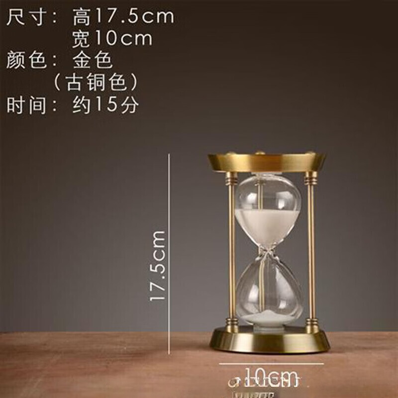 10*10*18CM 청동 로마 기둥 트럼펫