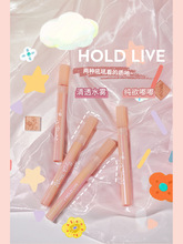 HOLDLIVE小粉棒HL523水雾唇釉雾面哑光HL530水光唇釉玻璃嘟嘟唇