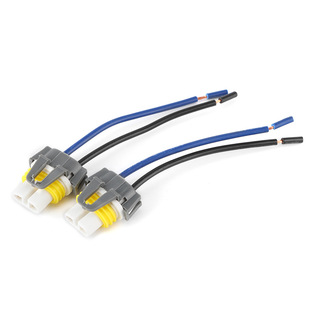 Factory wholesale ceramic H11 female socket car halogen lamp holder H11/H8 car headlight ceramic lamp holder