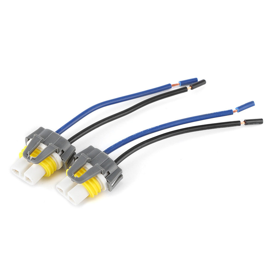 Arnés de cableado del zócalo H1H4H7H11H13 5202/H16/9005/9006/9007 portalámparas con alambre modelo completo