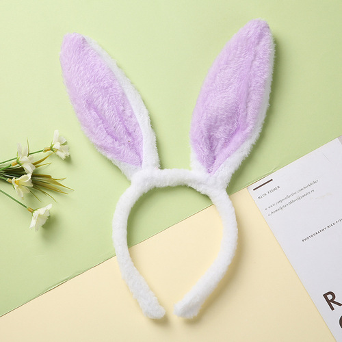Children's Day hair accessories wholesale, including rabbit hair bands, bunny headbands, and cute rabbit ear headbands for a rabbit dance performance.