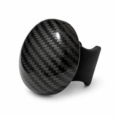 Truck Driving, Steering wheel booster - carbon-fiber-pattern