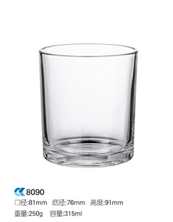 Lijiao Candid Cup Домашний DIY самодельная свеча, ароматерапия, стеклянная чашка, пустая воск, стеклянная спальня, прозрачная подсвечник
