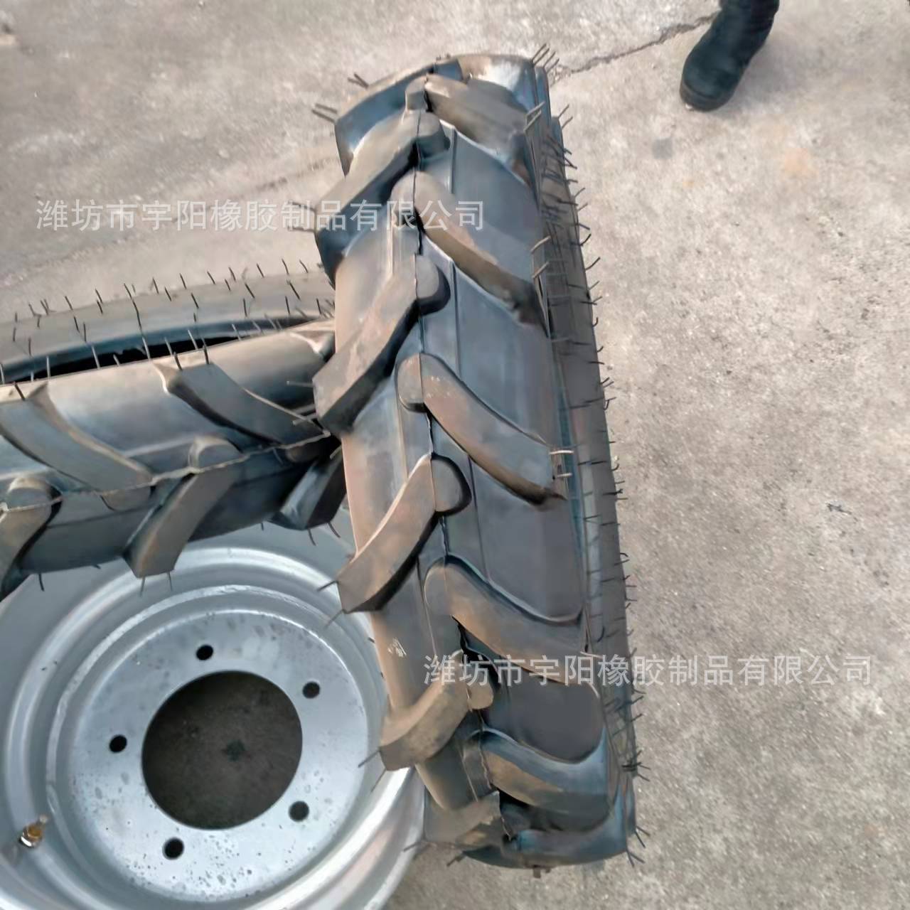 拖拉机前轮 6.00-16   农用车轮胎 人字花纹