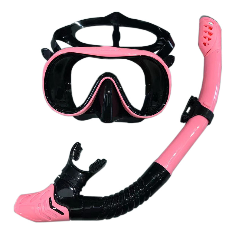 ♔ New Style Diving Goggles with Large Frame and High Definition, Adult Snorkeling Mask with Tempered Glass, Liquid Silicone Mask Diving Gear
