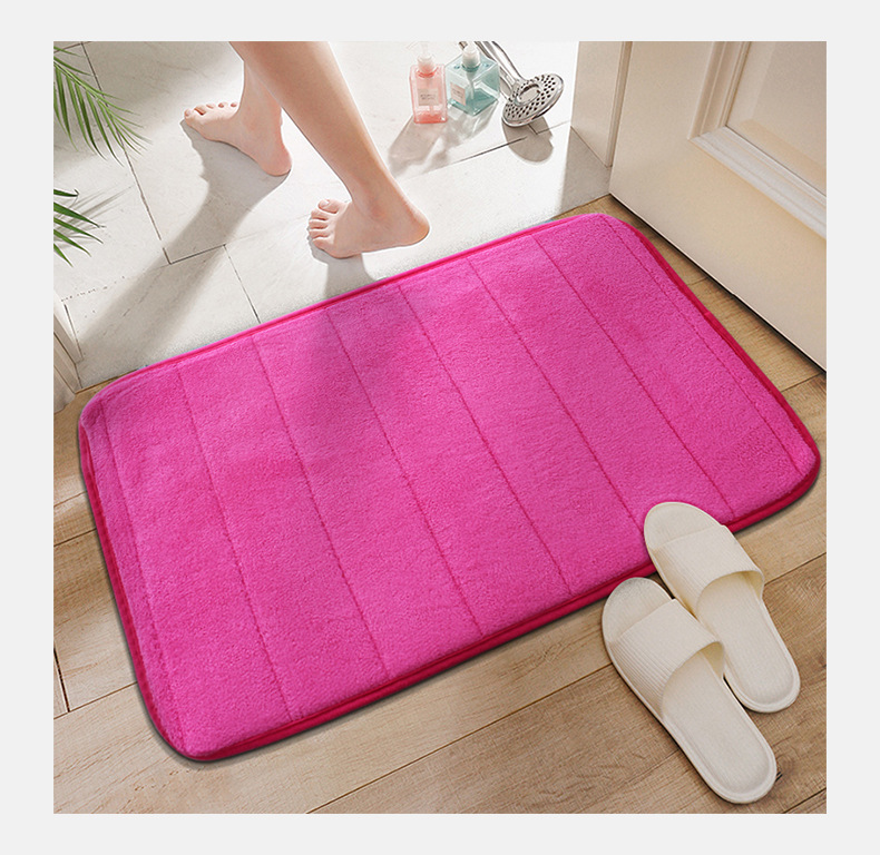 地毯,地垫,浴室门垫,吸水地垫,珊瑚绒地毯,回弹棉地垫