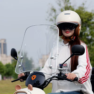 and Rainproof, Universal for Motorcycles, Motorcycle front windshield