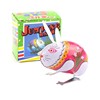 Classic cartoon wind-up toy, nostalgia, frog, caterpillar