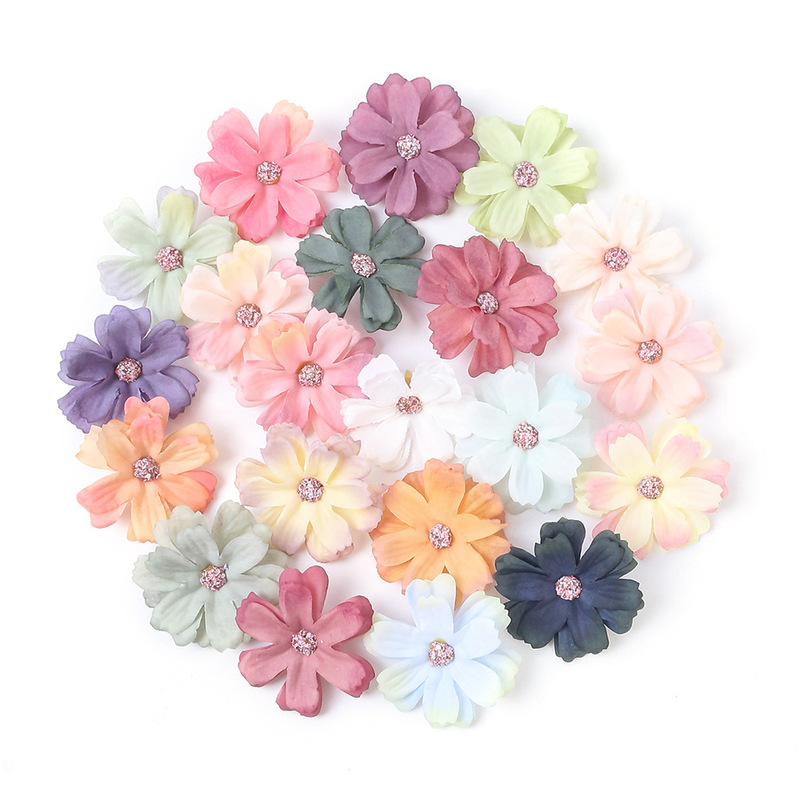 Star Language Flowers Artificial Flowers Daisy Flower Heads Gift Box Decoration Souvenirs DIY Materials Dance Skirt Flower Umbrella Accessories
