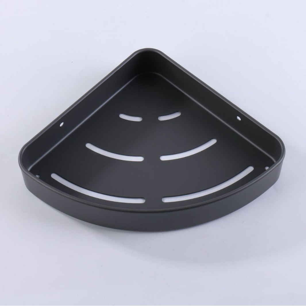 定制卫生间太空铝壁挂式毛巾置物架收纳套枪灰色浴室加厚款浴巾架