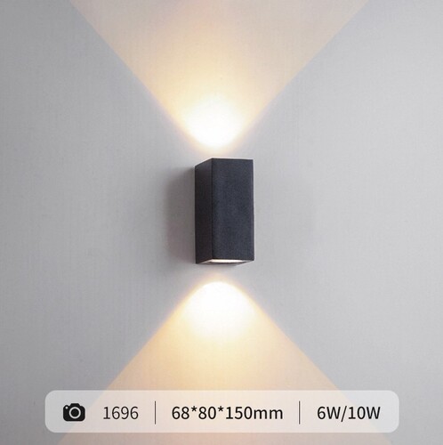 Outdoor waterproof led wall lamp modern minimalist hotel creative aisle stair corridor balcony living room bedside wall lamp