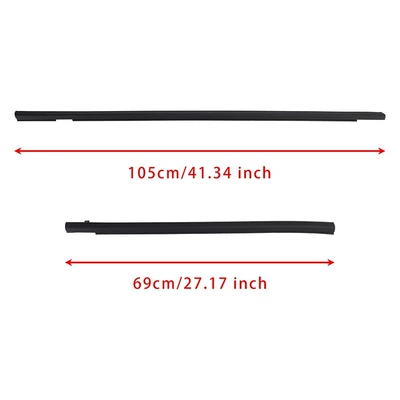 Glass Trim Strip Water-Blocking and – Şüşə kənarı xromları/moldingləri