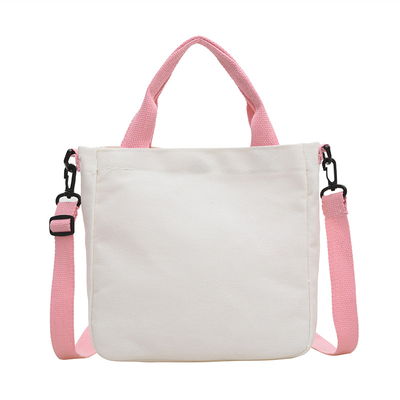 Solid color shopping bag